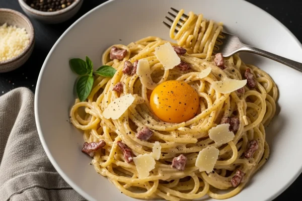Resep pasta carbonara asli Italia yang creamy banget dalam 20 menit Resep pasta carbonara asli Italia yang creamy banget dalam 20 menit